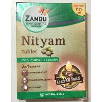 Нитьям - Натуральное Слабительное (Nityam ZANDU), 12 таб.